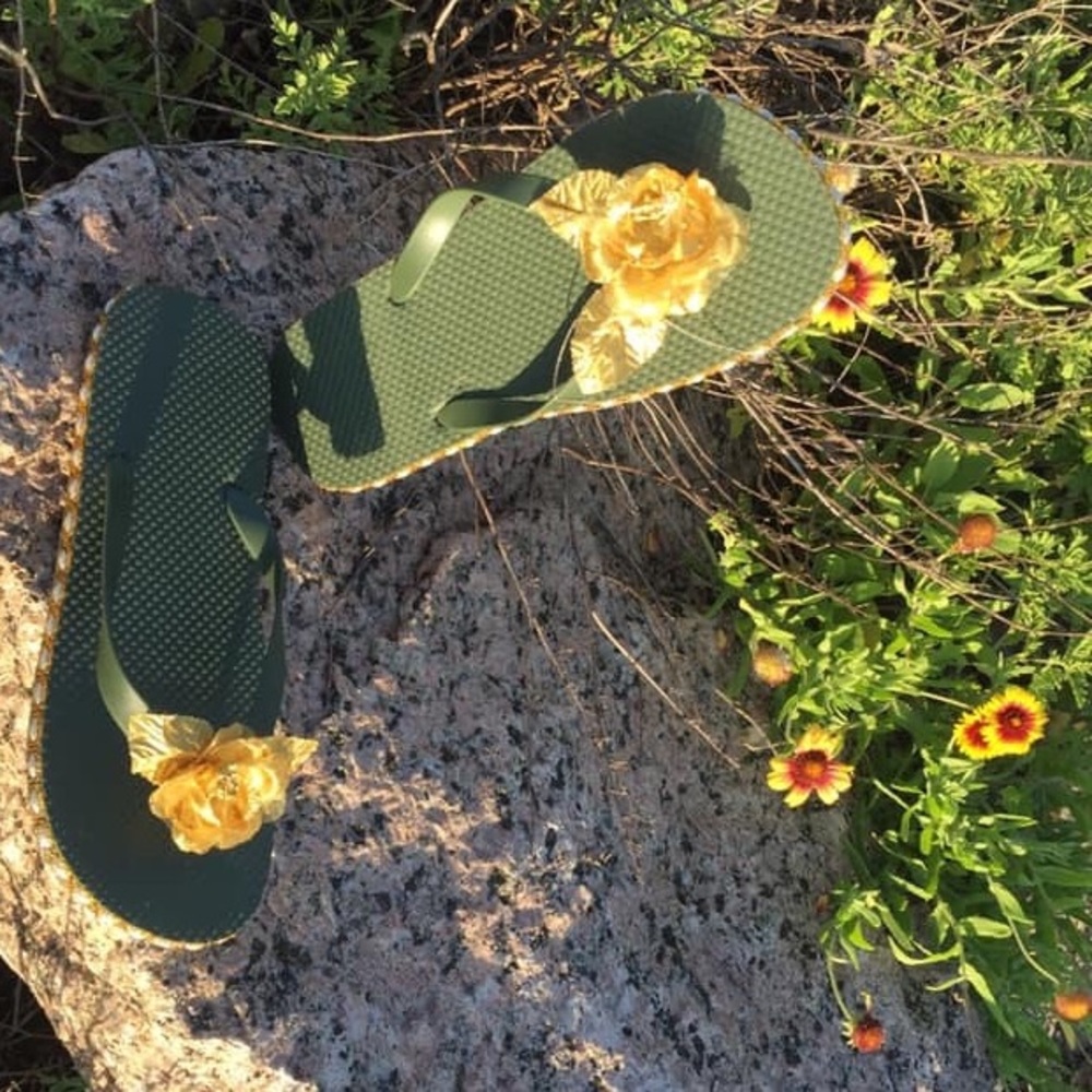 Summer flip flops